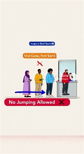 Data Structure Queue Explained (FIFO) | (First In, First Out) principle. #codingshorts #javascript