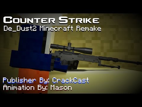 Counter-Strike - DE Dust2 Minecraft Remake
