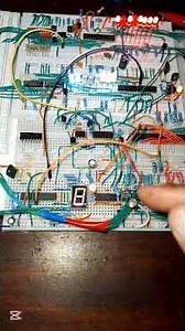 8bit computer update #electronic #engineering #8bitcomputer #digitalelectronics #update