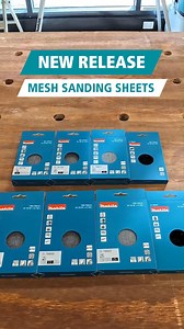 8.6K views · 36 reactions | Sand faster & longer with Makita Mesh Sanding Sheets. Easy installation with exceptional dust extraction & no lining up extraction holes. Less clogging provides up to 2x improved work life compared to traditional sandpaper.  More info >> https://tinyurl.com/meshsandingsheets ️ Where to buy >> https://tinyurl.com/MakitaAuthorisedDealer #MakitaAustralia #SandingSheets #PowerTools #ToolAccessories | Makita Australia | Facebook