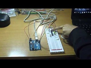 Arduino Uno en una protoboard