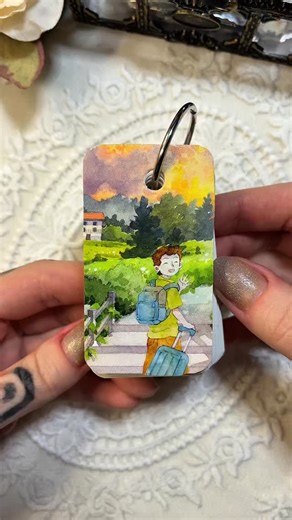 Kanade on Instagram: "ASMR mini Journal with me ✨ 🌅🛣️🎒 All scenery tapes from @shroomi_journal ✨ • Sky Collection Vol.2, Style: I • Pathways Series (Road/Steps), Road 8 • Crossing Mountains PET Scenic Tape • A Girl’s Life PET Tape 🔗 The link in my bio #scrapbook #journal #scrapbooking #journaling #asmr"