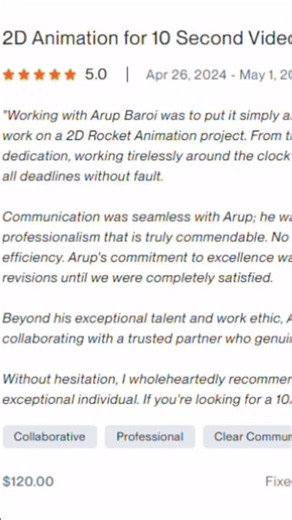 Why Global Clients Give Me 5-Star Reviews ⭐ ⭐⭐⭐⭐| Upwork Motion Designer