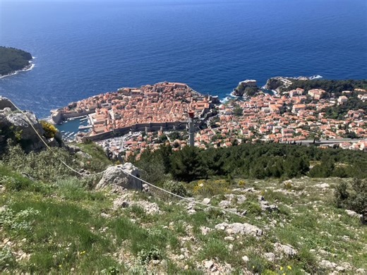 A ride on Dubrovnik's cable car