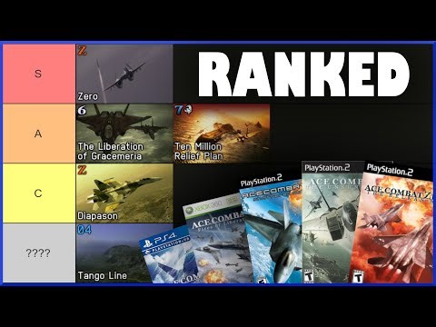 I ranked every Ace Combat mission (...almost)