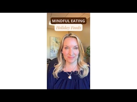 Guided Mindful Eating Exercise for Holiday Food Support