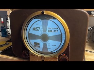 1950 Zenith 12” Porthole TV Restoration Part 4. FINISHING UP !