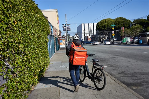DoorDash workers stage a strike over tip transparency on deliveries