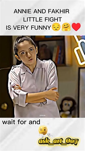 Anie_reaction😂🤣wait_for_end🤭_Mayi_Ri__Anie_and_Fakhir mar_Abbas_#ainaasif @ask_art__007