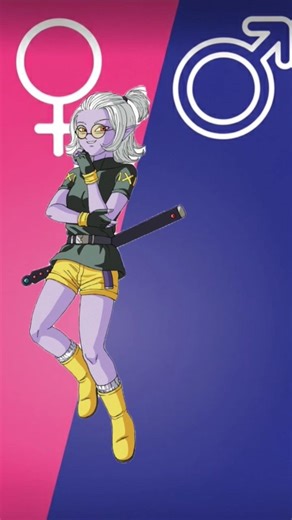 What if Goku was a GIRL? 😱 | Dragon Ball Z Gender Swap #shorts #goku #dbs #dragonball