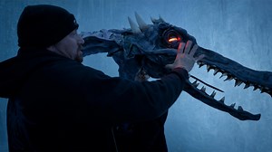 Bringing a space dragon character to life