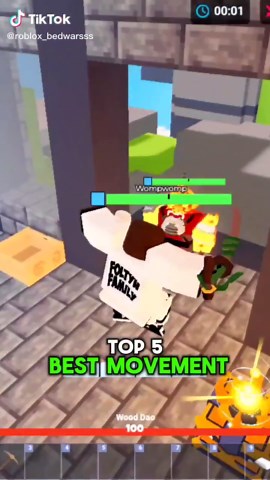 Top 5 Best Movement Kits in Roblox Bedwars