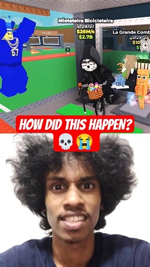 HOW DID THIS HAPPEN?💀😭 #roblox #stealabrainrot