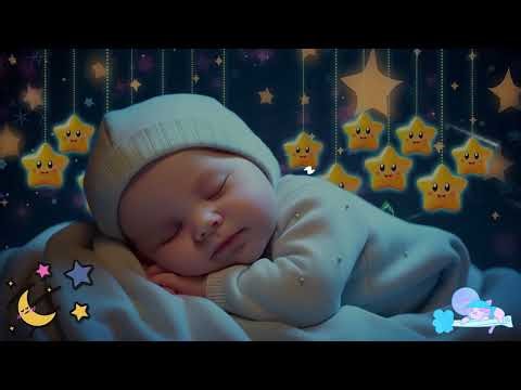 Mozart & Brahms Lullabies ♫ Baby Sleep Music 🌙 Sleep Instantly in 3 Minutes 💤 Calm Night