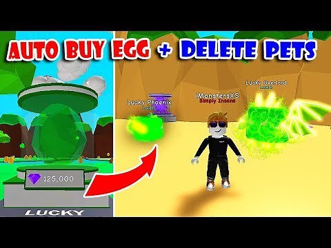 HOW TO AUTO BUY EGGS + DELETE PETS With AUTO CLICKER In BUBBLE GUM SIMULATOR!! [Roblox]