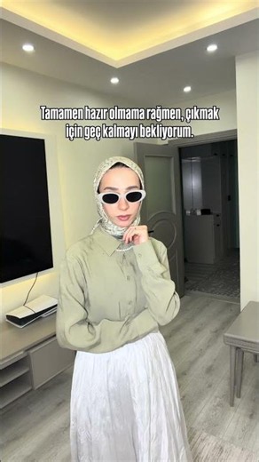 Erken hazırlandım ama kronik geç kalma huyuma ihanet etmemek için evde kronometre tutuyorum.😅
