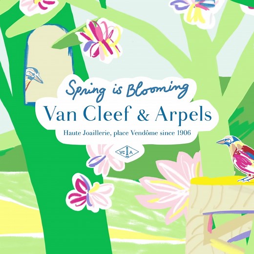 Explore Van Cleef & Arpels' joyful and poetic universe and celebrate the beauty of nature with the Lucky Spring collection. #VanCleefArpels #VCALuckyspring #VCAspring | Van Cleef & Arpels