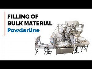 Powderline - Filling of Bulk Material I ALBERTINA Machinery