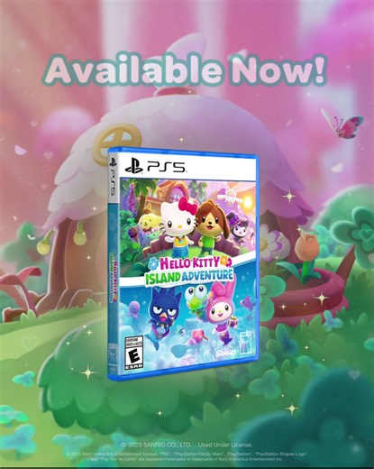 14K views · 272 reactions | Build your dream island, solve puzzles, and experience endless cuteness! ️ Hello Kitty Island Adventure is now available in physical edition for PS5 at all major game retailers: https://bit.ly/3HCUimK | Sanrio | Facebook