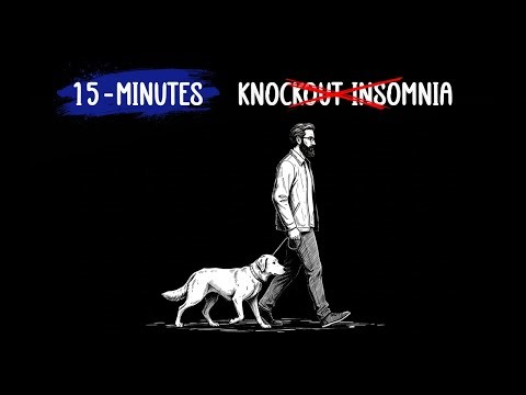 The 15-Min Knockout Sleep Formula | The Rhythm of the Walk. #sleepaid #deepsleep