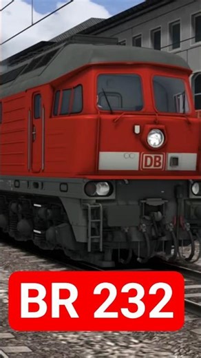 Baureihe 232 Ludmilla in Train Sim Classic #railway #train #simulator
