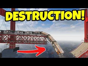 Extreme Heavy Cars VS PHYSICS BRIDGE Destruction! - Teardown Gameplay