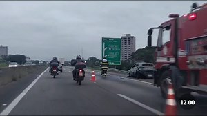 Acidentes na via Dutra hoje de manhã