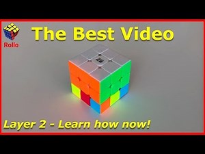 Best Rubik's Cube Tutorial - Patient Female Teacher - How to Solve 2nd Layer
