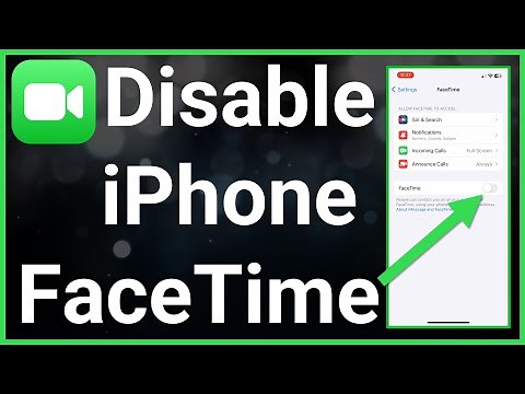 How To Turn Off FaceTime On iPhone