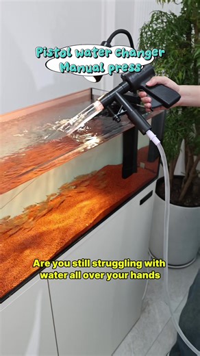 Effortless Fish Tank Water Changing System