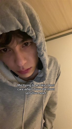 Me Trying to Act Tough with a Sensitive Heart