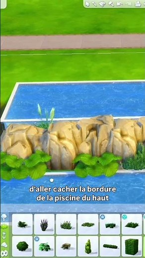 Piscine à débordement ultra réaliste / Les Sims 4