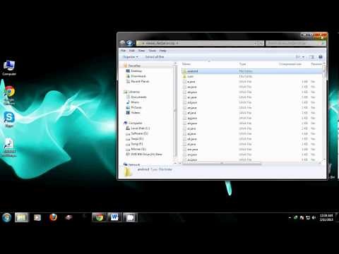 How to open apk files