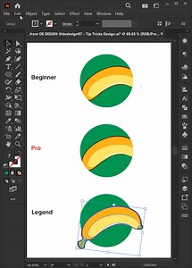 What’s the difference between a professional designer and a beginner? #DEdesign #illustrationchallenge #illustrator #illustration #illustrationtutorial #design #graphicdesign #reelsviral | DEdesign