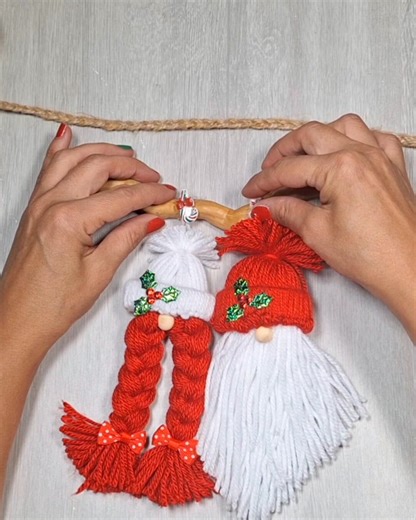 Cute Christmas gnomes part 4🫶❤️ #viral #video #fblifestyle | Yeliz Craft & Crafty Girl