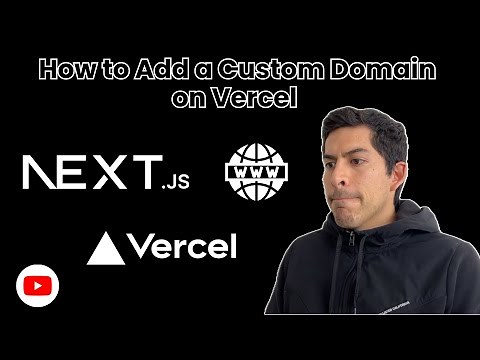 How to Add a Custom Domain on Vercel in 2025 (Updated)