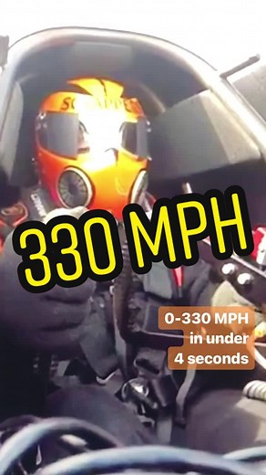 Onboard camera in a Top Fuel Dragster #fyp #foryoupage #race #adrenaline #speed #gopro