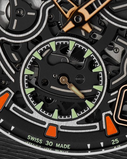 1M views · 279 reactions | The new RM 33-03 Automatic reflects Richard Mille’s ongoing evolution, introducing a new circular automatic watch that remains true to its uncompromising technical and aesthetic standards. The RM 33-03 succeeds the RM 33-02, introducing greater complexity while preserving the unique ergonomics of the earlier shape. Here, the sporty lines of a tonneau shape meld with the natural balance of a circular watch. | Richard Mille | Facebook