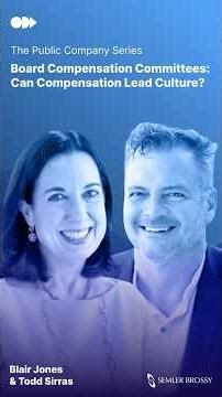 Compensation committees: compensation benefits and workplace culture