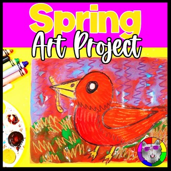 Spring Art Project Craft Activities Robin Art Lesson Writing Prompts Reading