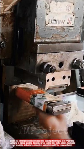 Innovative Tin Box Forming Machine Technology: Best Clean Precision Edge Shaping