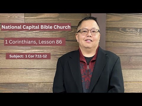 1 Corinthians, Lesson 86