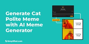 Create Hilarious Cat Polite Memes with AI Generator - Quick & Simple!