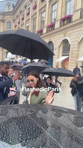 Irina Shayk Brings Glamour to Paris Fashion Week