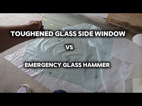 Hear the Stress Leave Automotive Glass After It Explodes