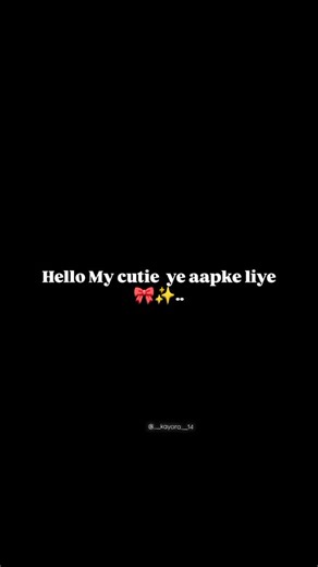@kayara_14 on Instagram: "Hello my cutie ye aapke liye...😍 . . . . . @___kayara___14 follow me guys...🌸 . . . . .#viral #explore #reels #love #treding"