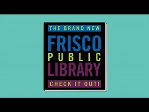 Frisco Public Library: Check It Out - New Features