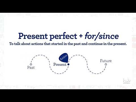 Video rule - Present Perfect with for and since
