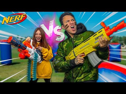 I FACE AN EPIC NERF WAR AGAINST MY TEAM