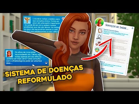 SISTEMA DE SAÚDE MAIS REALISTA E REFORMULADO | MOD REVIEW | The Sims 4